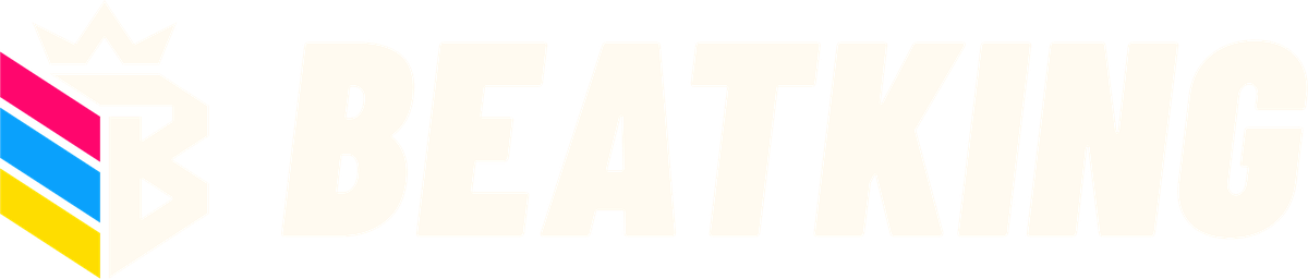 BEATKING logo for dark backgrounds